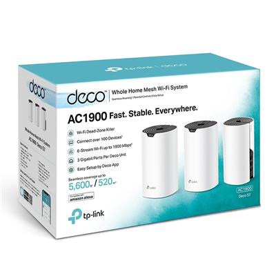 REPETIDOR WIFI MESH DECO S7 X3 TP LINK AC1900 GIGA